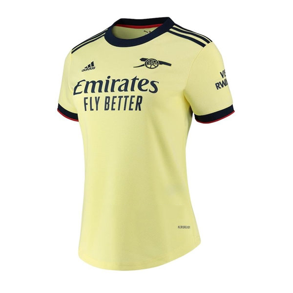 Maillot Arsenal Exterieur Femme 2021 2022 Pas Cher